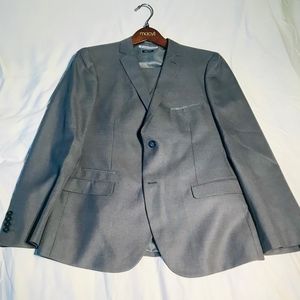 Paisley & Gray 3 Piece Slim Fit Suit - Light Gray